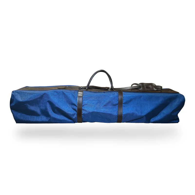 MalletBagTopZipNylonNavyBlue